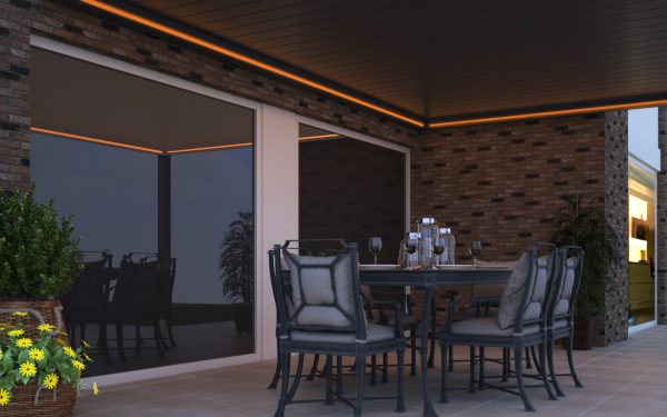 Pinela Aluminium Pergola Motorised Louvred Pergola - Image 11