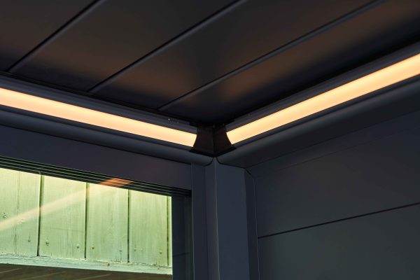 Pinela Aluminium Pergola Motorised Louvred Pergola - Image 17