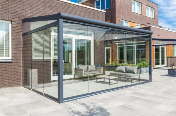 Skyline Aluminium Glass Room Pergola Veranda Extension - Image 8