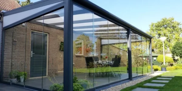 Skyline Aluminium Glass Room Pergola Veranda Extension - Image 3